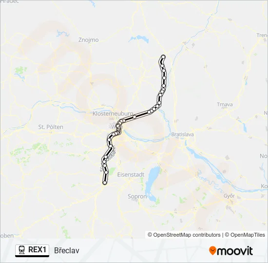 REX1  Line Map