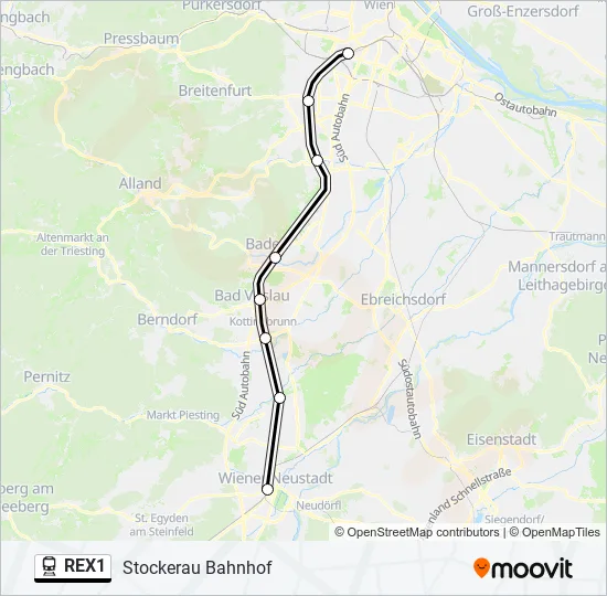 REX1  Line Map