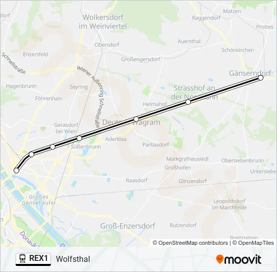 REX1  Line Map