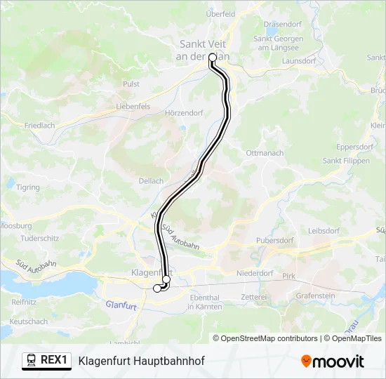 REX1  Line Map