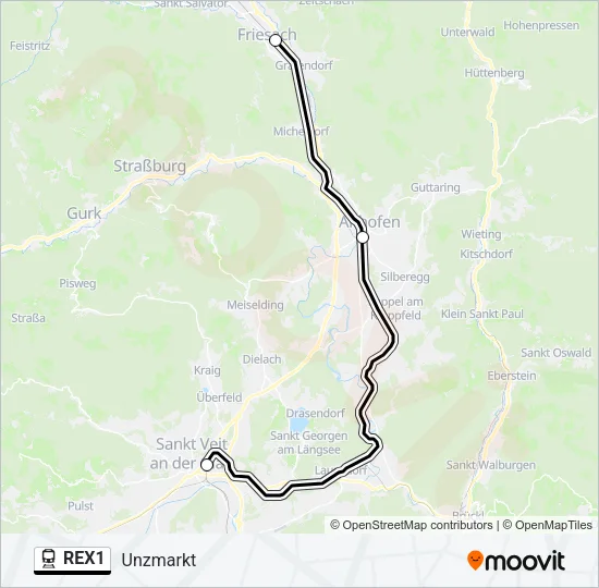 REX1  Line Map
