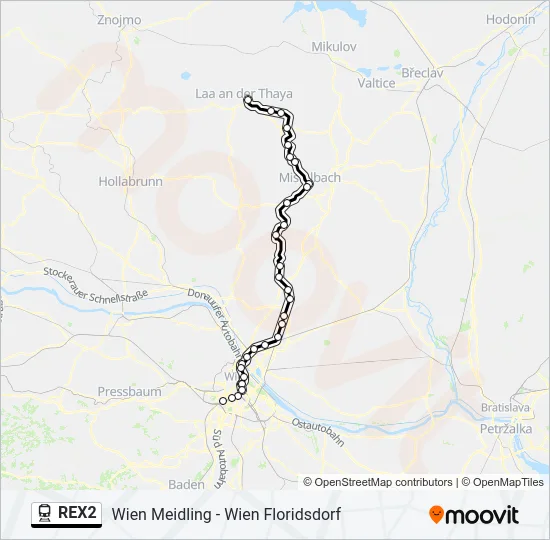 REX2  Line Map