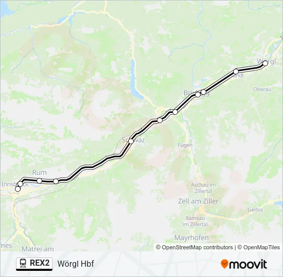 REX2  Line Map