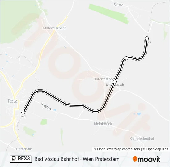 REX3  Line Map