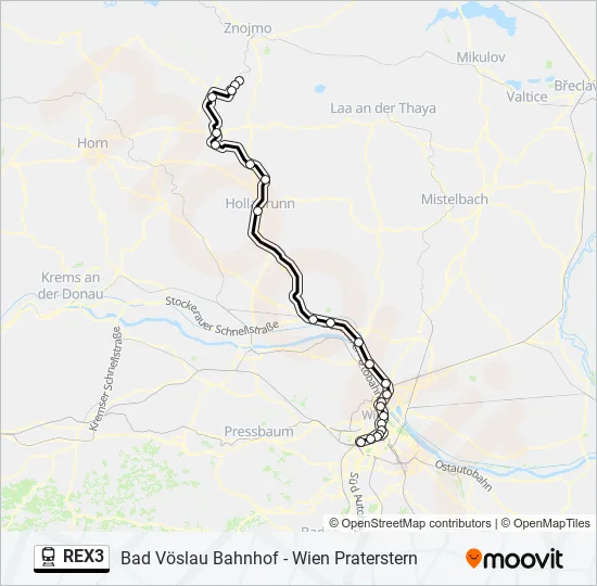 REX3  Line Map