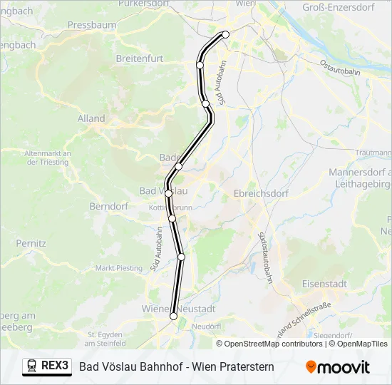 REX3  Line Map
