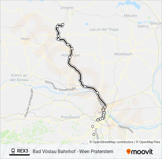 REX3  Line Map