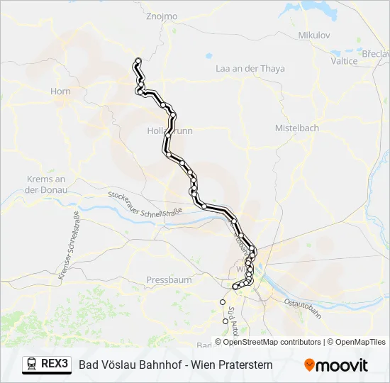 REX3  Line Map