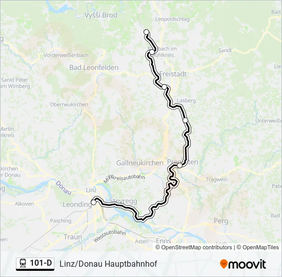 101-D  Line Map
