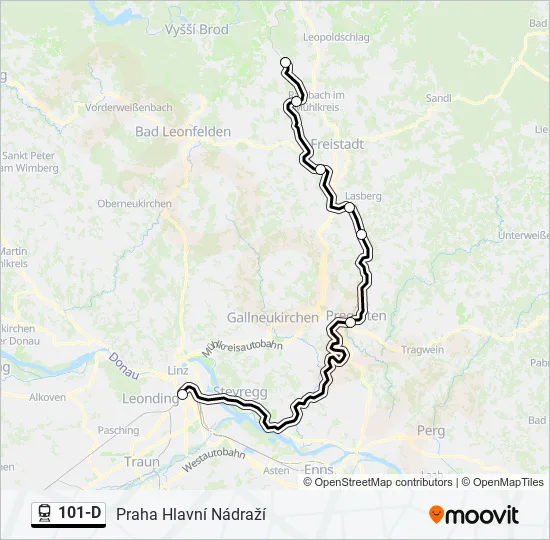 101-D  Line Map