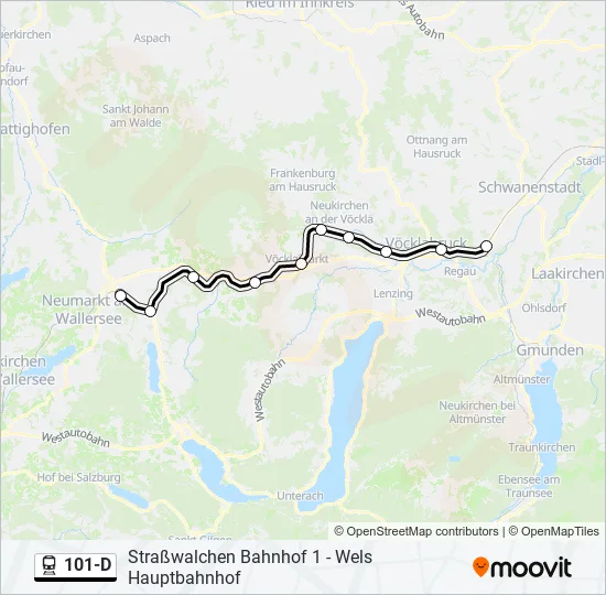 101-D  Line Map