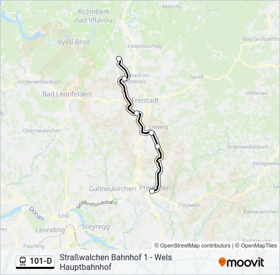 101-D  Line Map