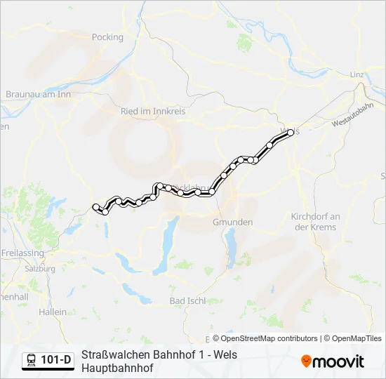 101-D  Line Map