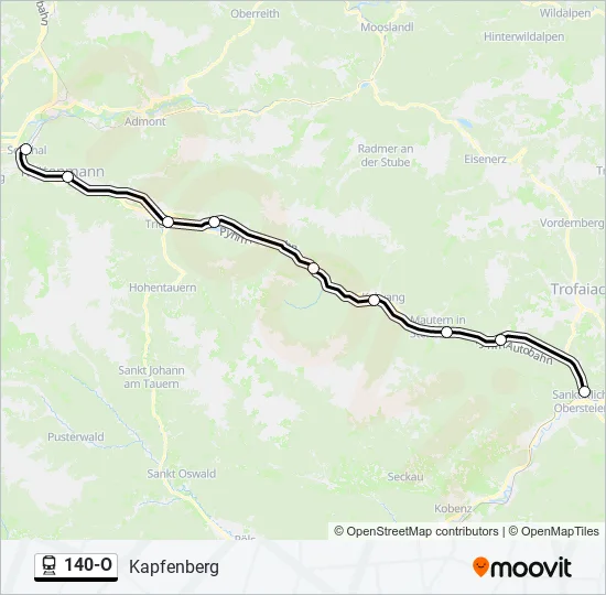 140-O  Line Map