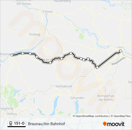 151-O  Line Map