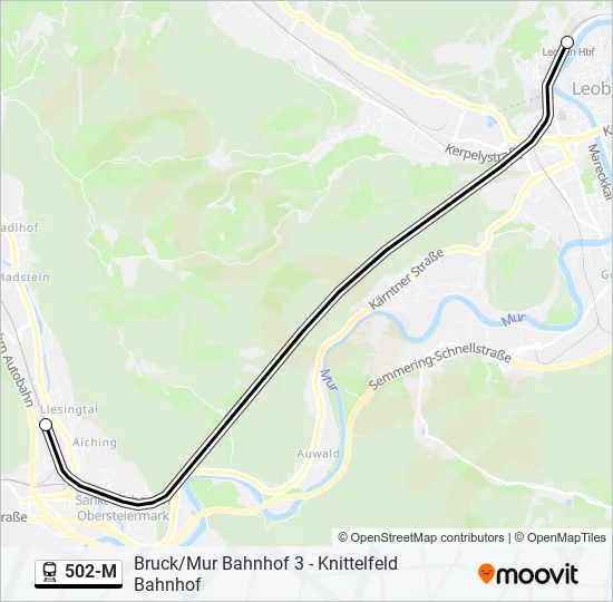 502-M  Line Map
