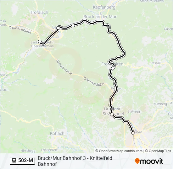 502-M  Line Map