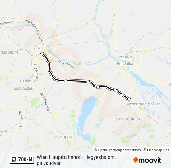 700-N  Line Map