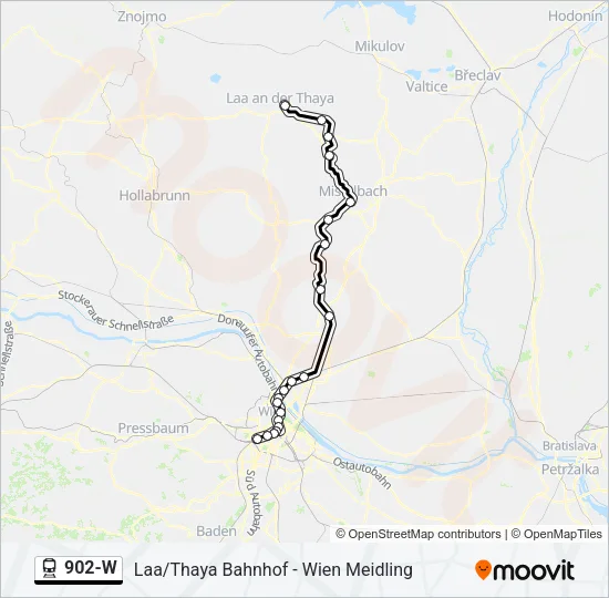 902-W  Line Map
