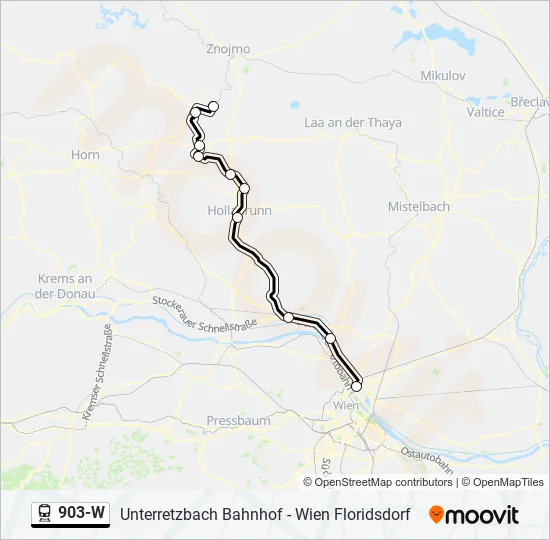 903-W  Line Map