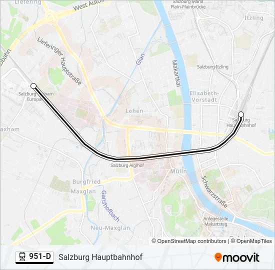 951-D  Line Map