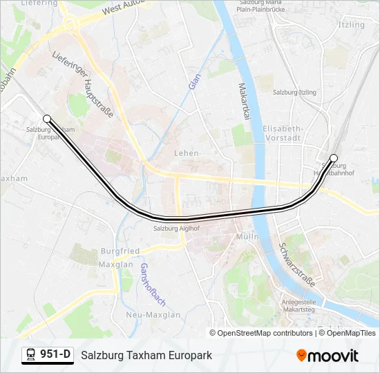 951-D  Line Map