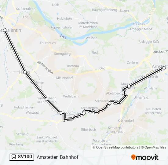 SV100  Line Map