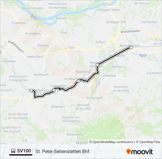 SV100  Line Map