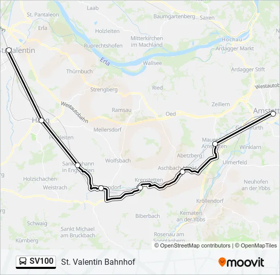 SV100  Line Map