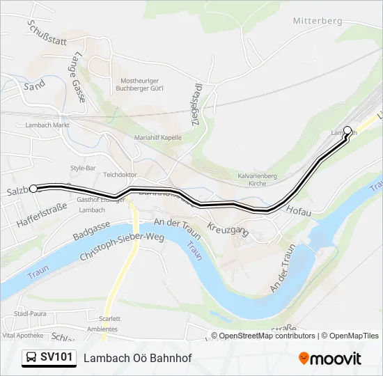 SV101  Line Map