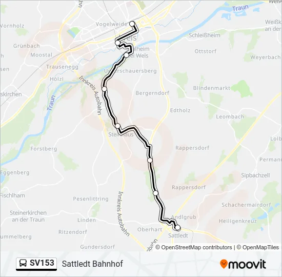 SV153  Line Map