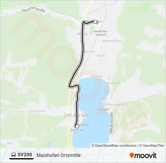 SV200  Line Map