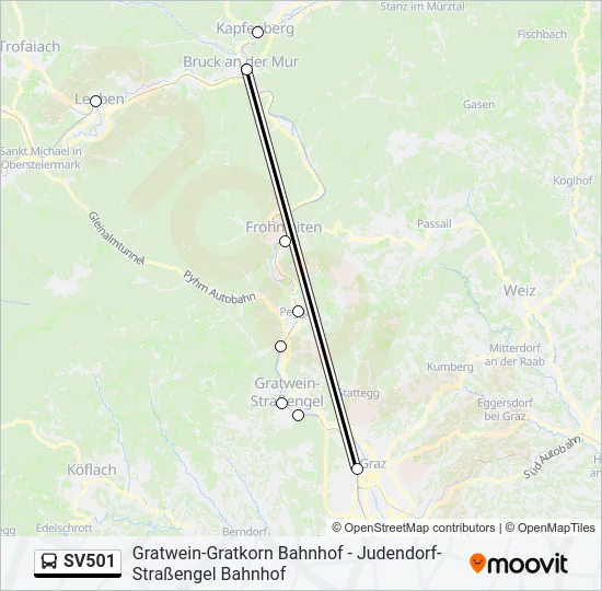 SV501  Line Map
