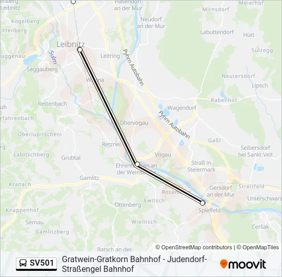 SV501  Line Map