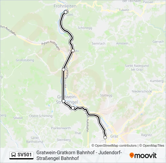 SV501  Line Map