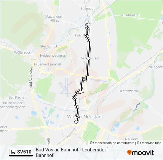 SV510  Line Map