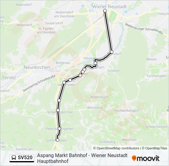 SV520  Line Map
