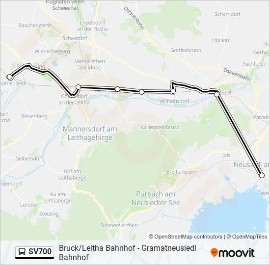 SV700  Line Map