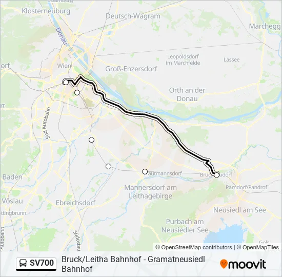 SV700  Line Map