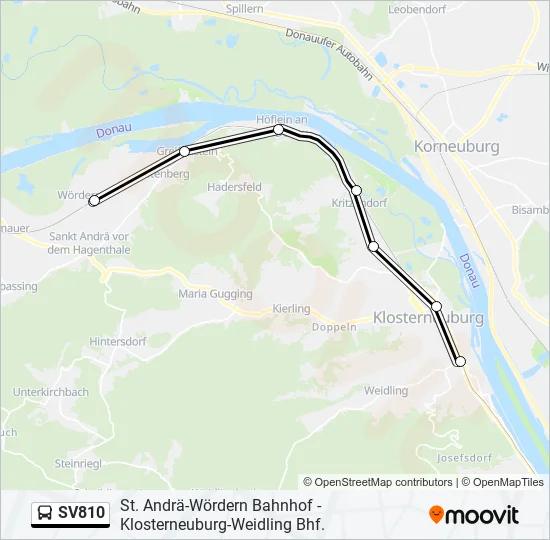 SV810  Line Map