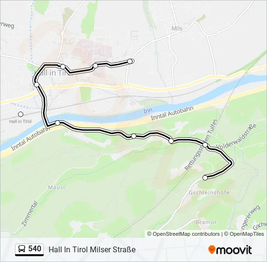 540  Line Map