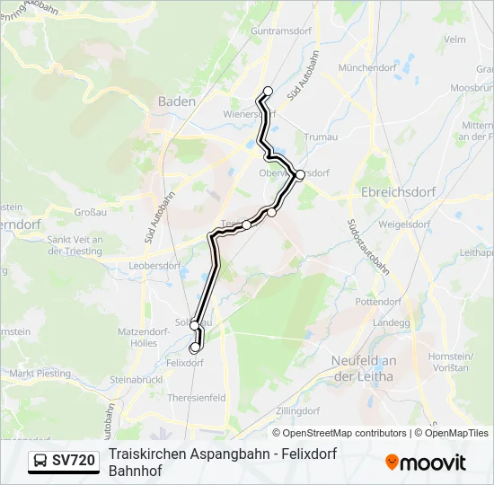 SV720 Bus Line Map