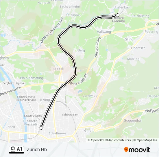 A1  Line Map
