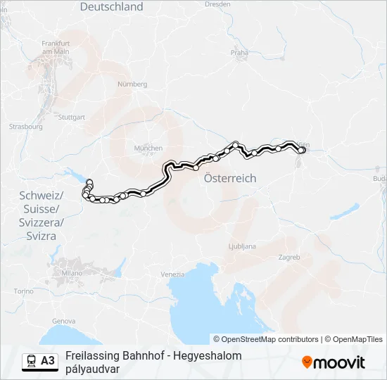 A3  Line Map