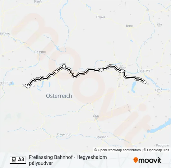 A3  Line Map
