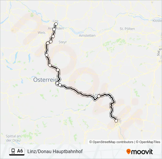 A6  Line Map