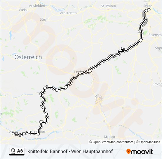 A6  Line Map