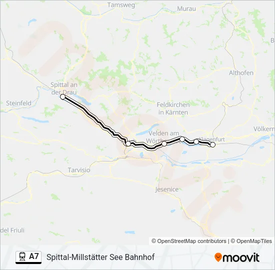 A7  Line Map