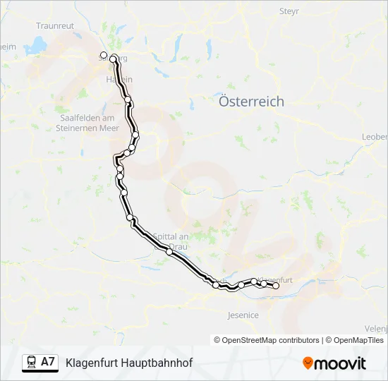 A7  Line Map
