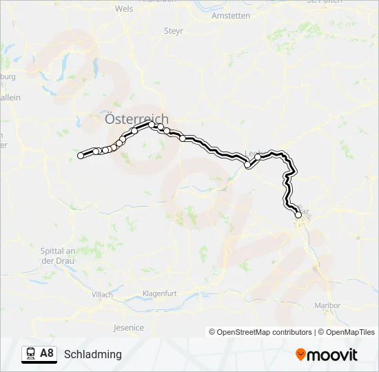 A8  Line Map